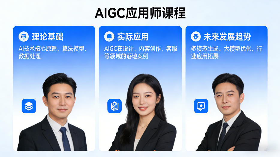 AIGC应用师课程，覆盖了AI技术的理论基础、实际应用、以及未来发展趋势-星宇博客