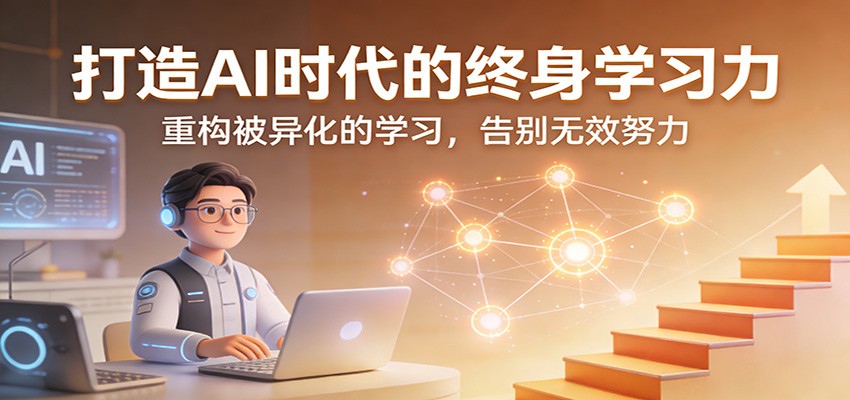 打造AI时代的终身学习力：重构被异化的学习，告别无效努力-星宇博客