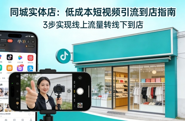 同城实体店，如何低成本把客户从短视频带到线下门店-星宇博客-创造无限价值!