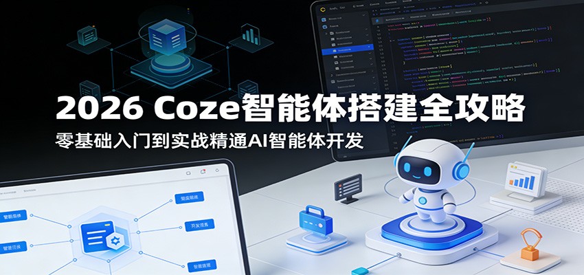 2026 Coze智能体搭建全攻略：零基础入门到实战精通AI智能体开发-星宇博客-创造无限价值!