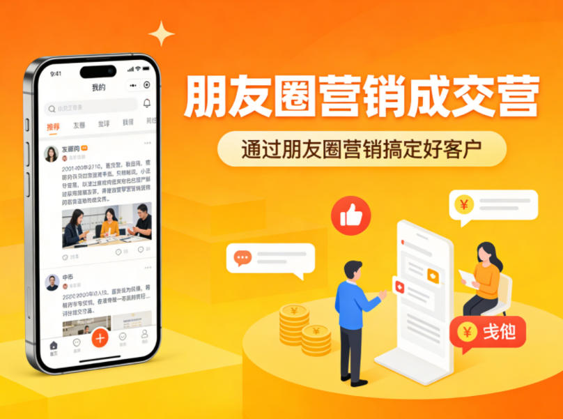 朋友圈营销成交营，通过朋友圈营销来搞定好客户-星宇博客