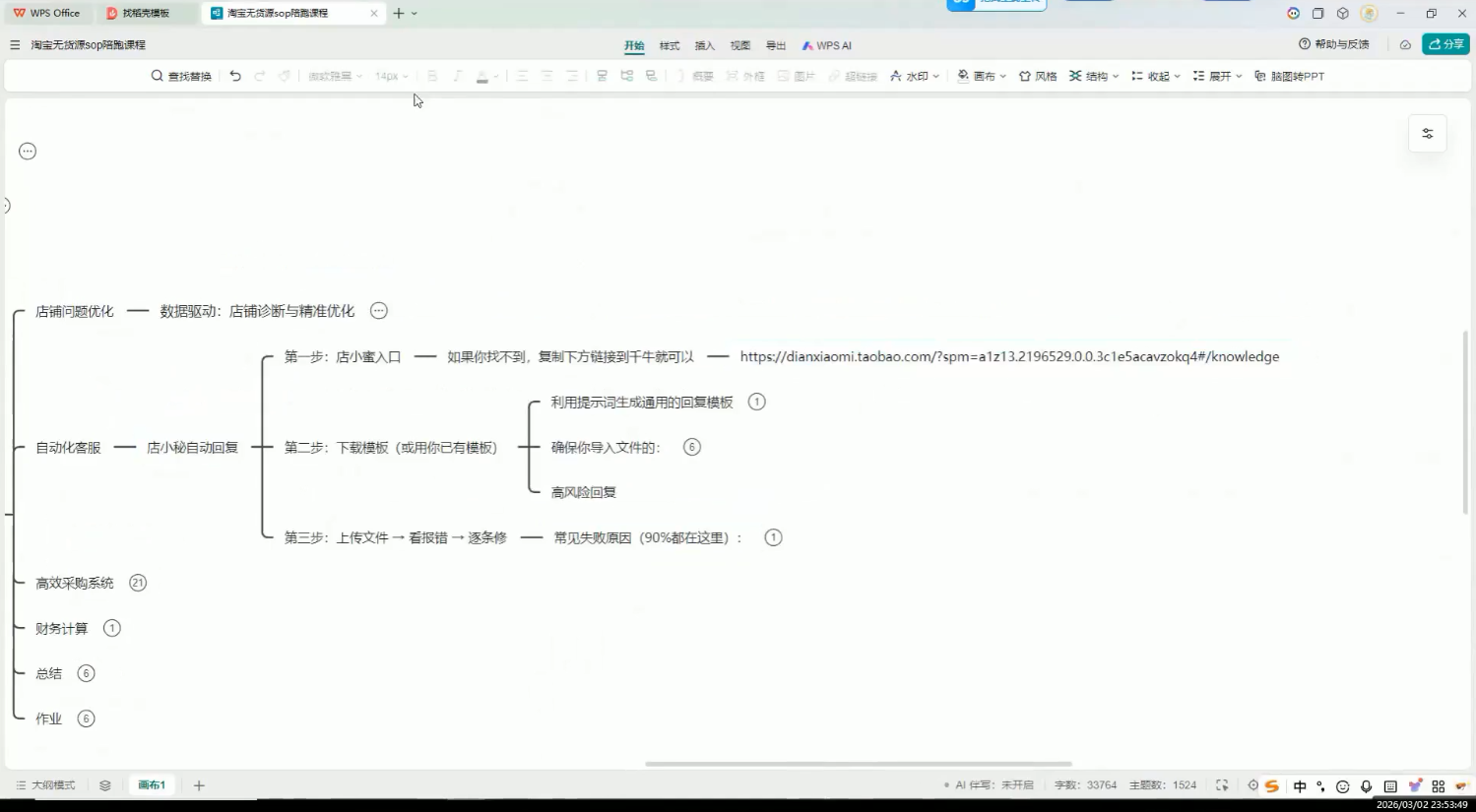 夜子游·AI自动化淘宝无货源闭环经营法-星宇博客
