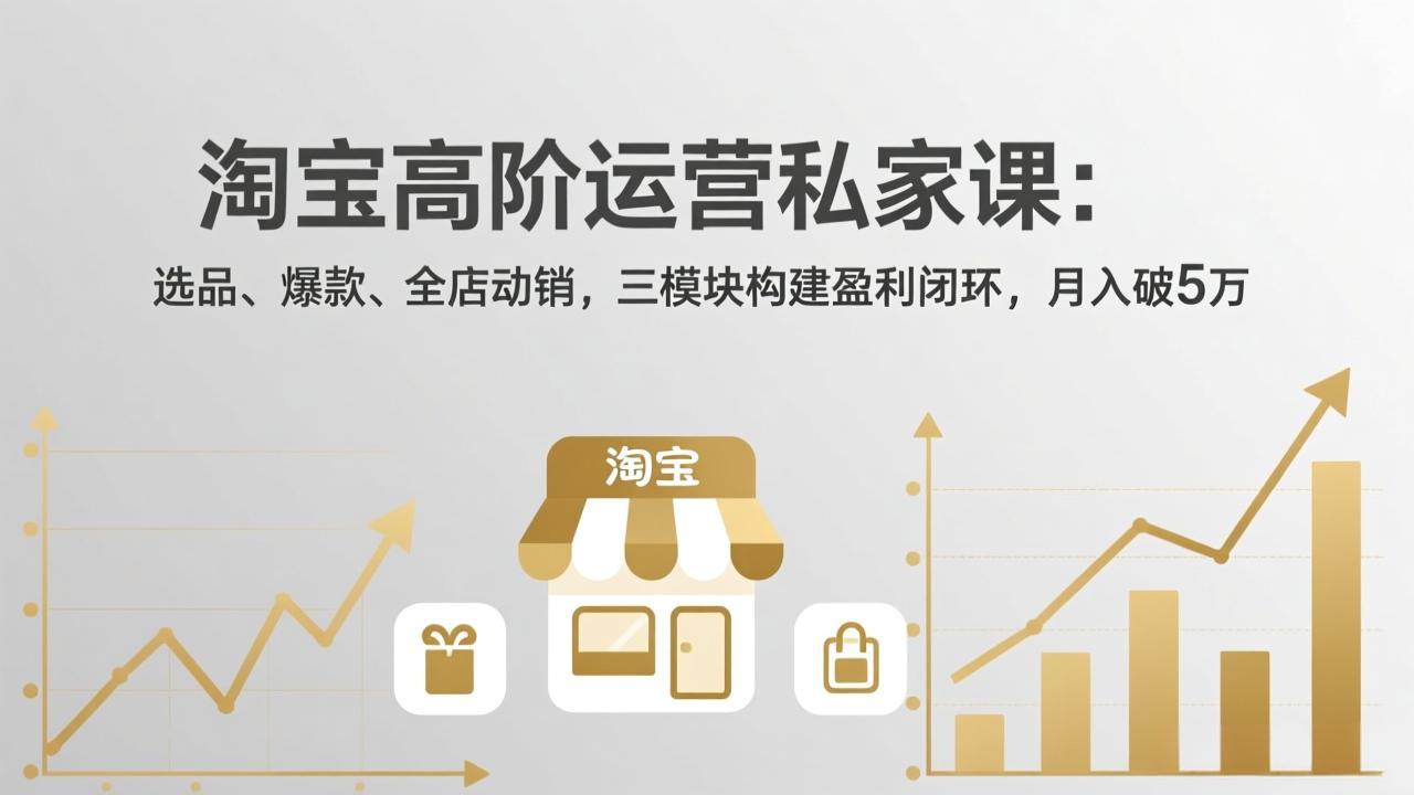 淘宝高阶运营私家课(更新26年4月-星宇博客