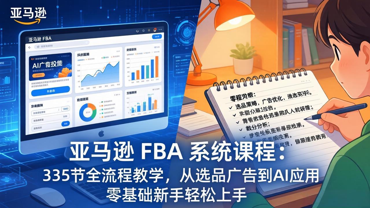 亚马逊 FBA 系统课程(更新26年3月-星宇博客